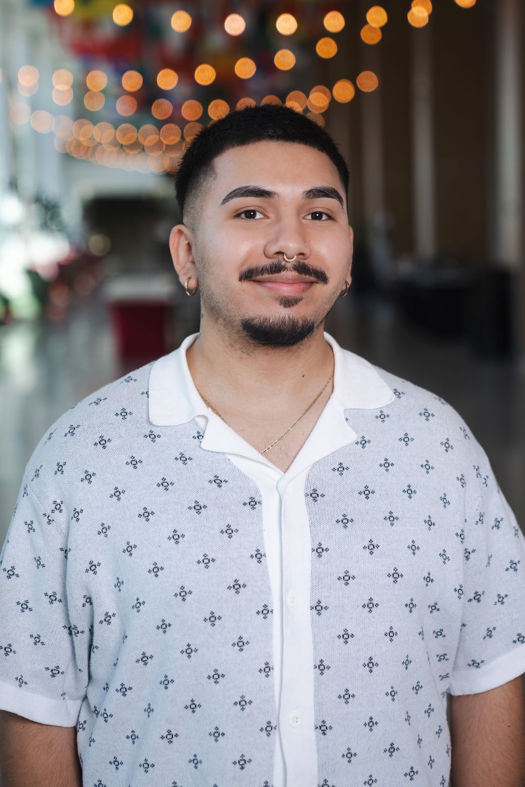 Photo of education coordinator, Lucas Alvarez.